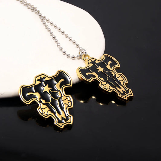 Black Clover Black Bull Necklace x Pin