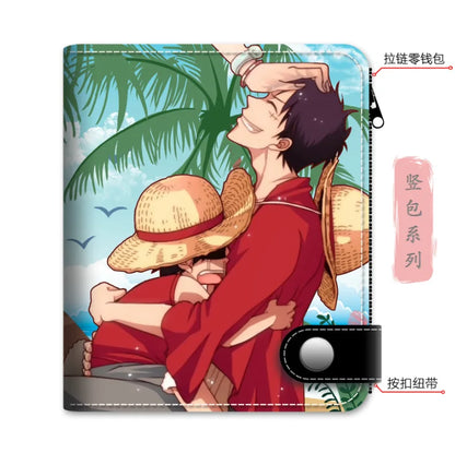 One Piece Luffy PU Leather RFID Wallet