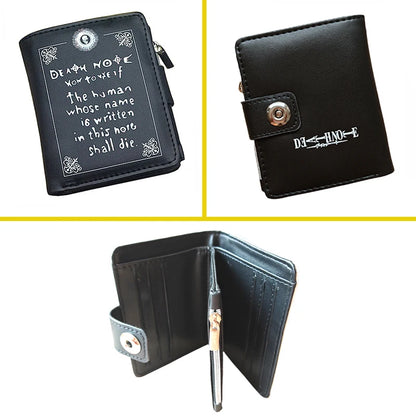 Death Note Black Leather Wallet