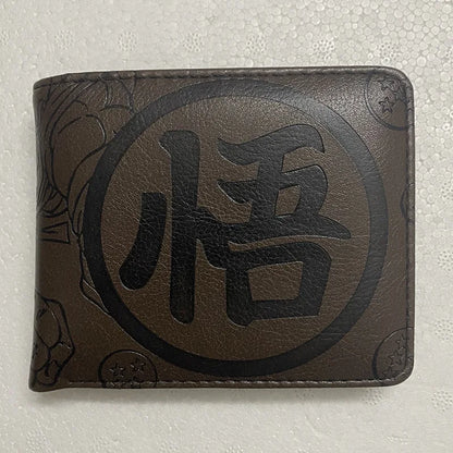 Dragon Ball Goku Embossed Short Wallet