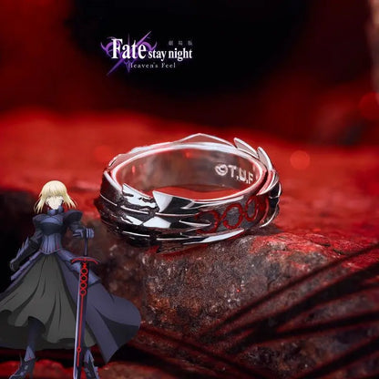 Fate Stay Night Saber Alter Necklace x Ring