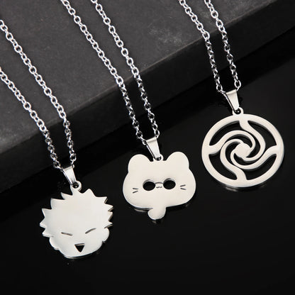 Gojo Satoru x Cat Emblem Pendant – Jujutsu Kaisen Necklace