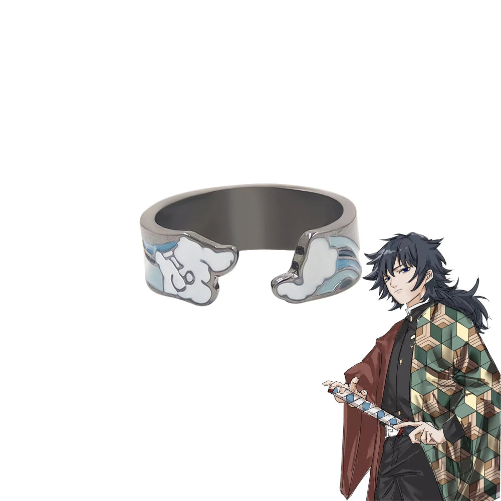 Demon Slayer Enamel Ring – Kimetsu No Yaiba