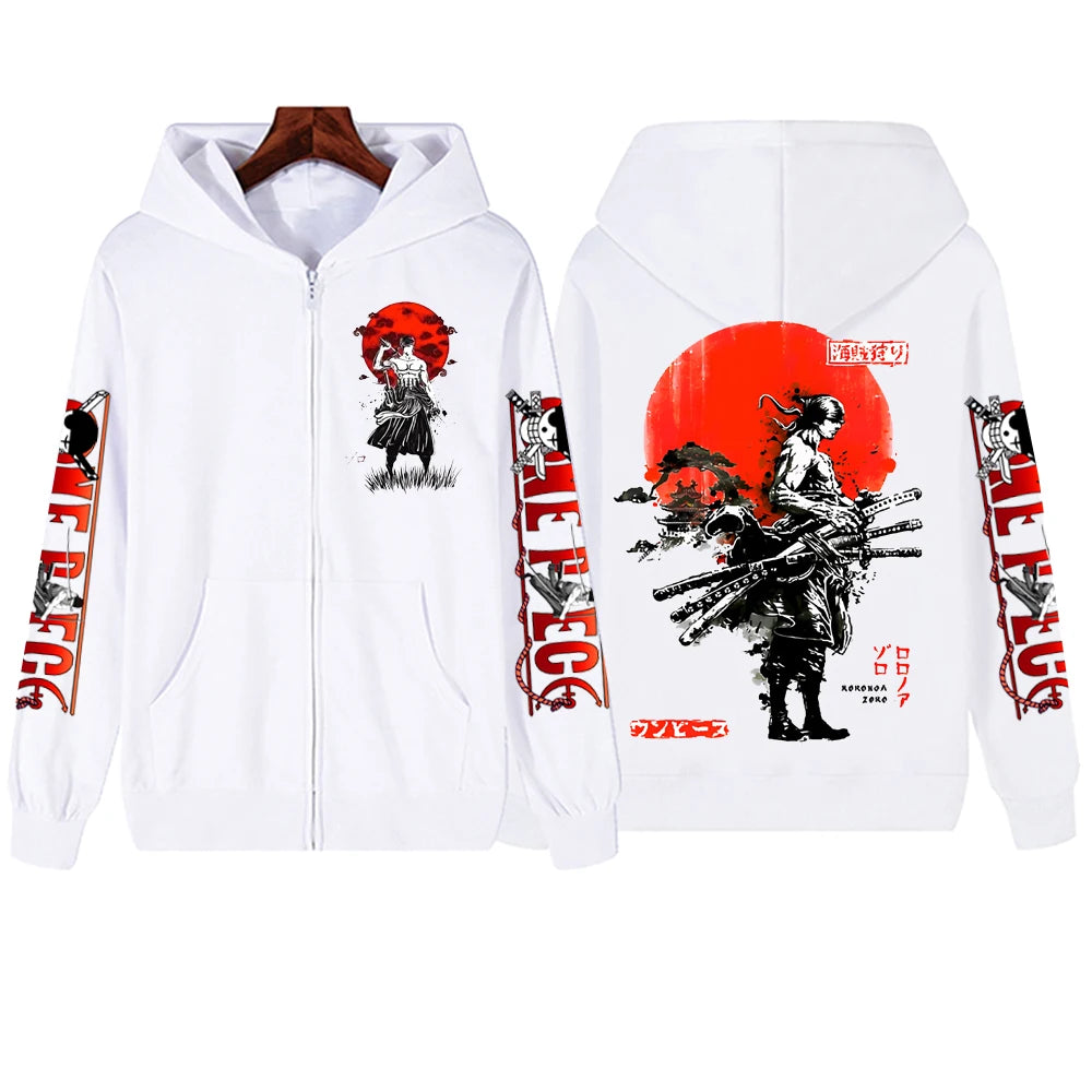 Zoro Zip-Up Sweatshirt