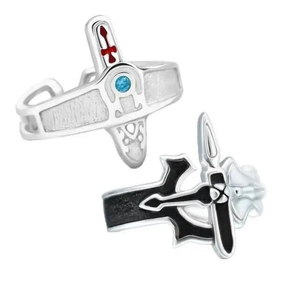Sword Art Online Kirito & Asuna Cross Ring