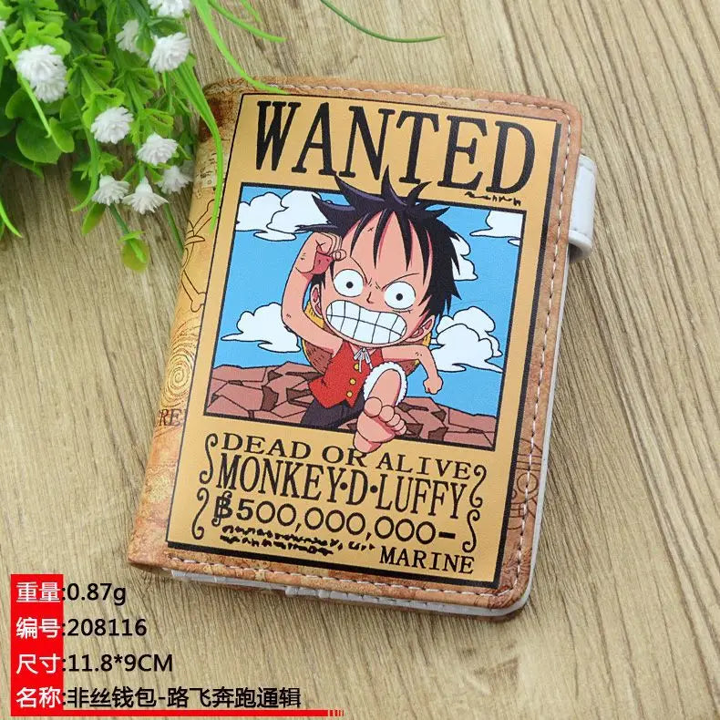One Piece Luffy PU Leather RFID Wallet
