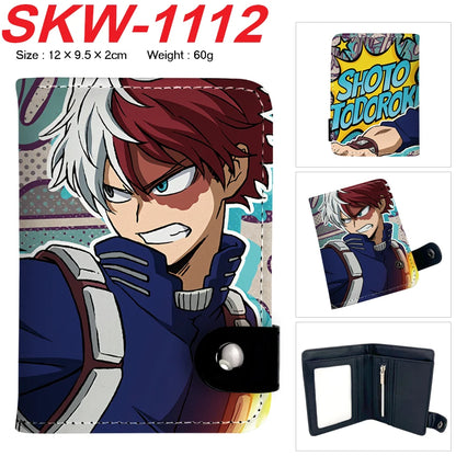 My Hero Academia Compact Button Wallet