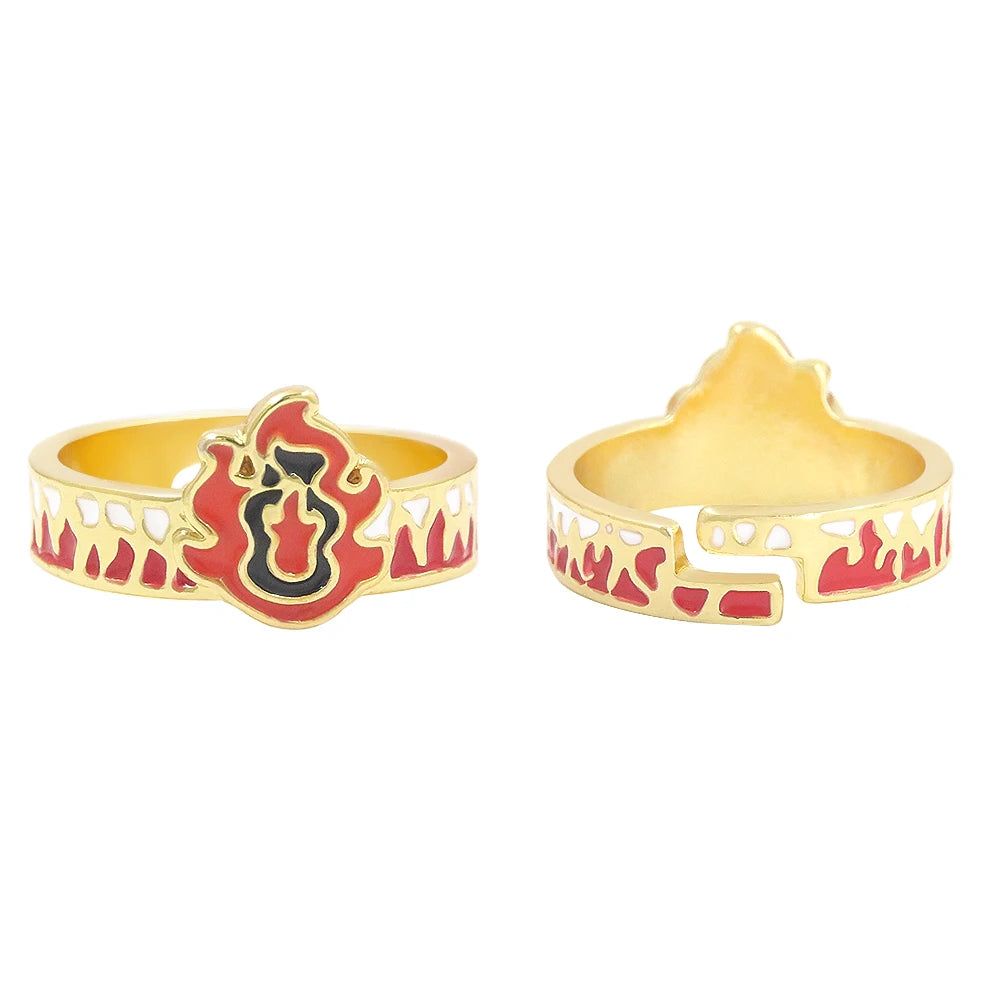 Demon Slayer Enamel Ring – Kimetsu No Yaiba