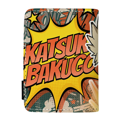 My Hero Academia Compact Button Wallet
