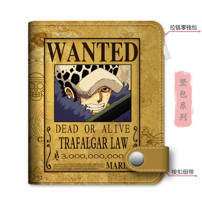 One Piece Luffy PU Leather RFID Wallet