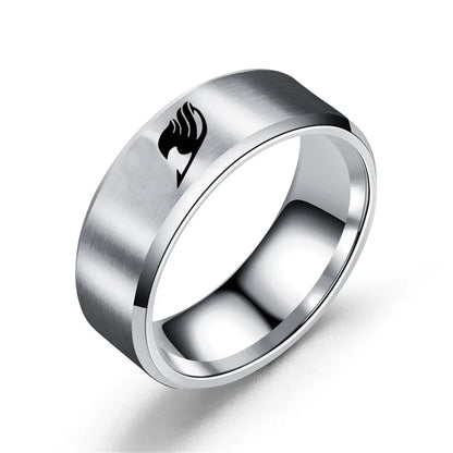 Fairy Tail Enamel Stainless Steel Ring