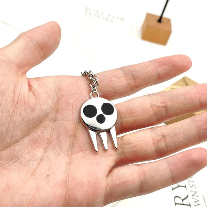 Soul Eater Death the Kid Skull Necklace x Keychain