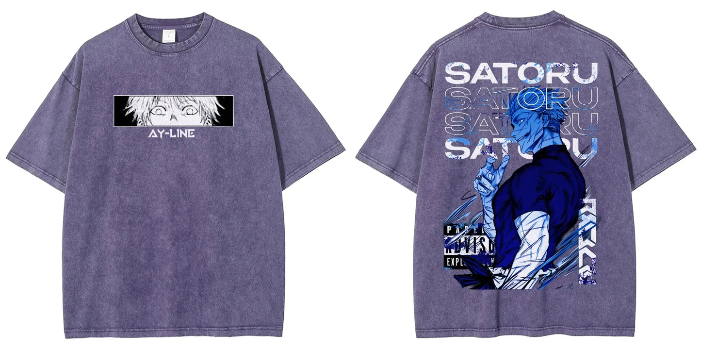 JJK Washed Cotton Graphic Tee