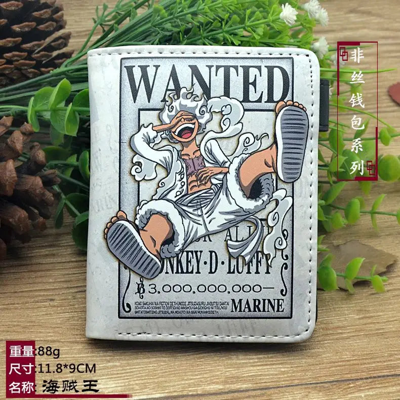 One Piece Luffy PU Leather RFID Wallet
