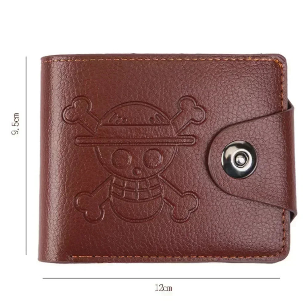 One Piece Straw Hat Jolly Roger Wallet