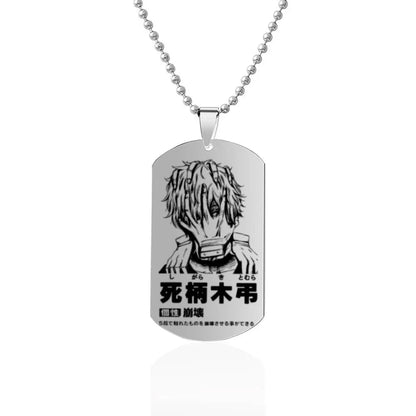 My Hero Academia Character Dog Tag Necklace