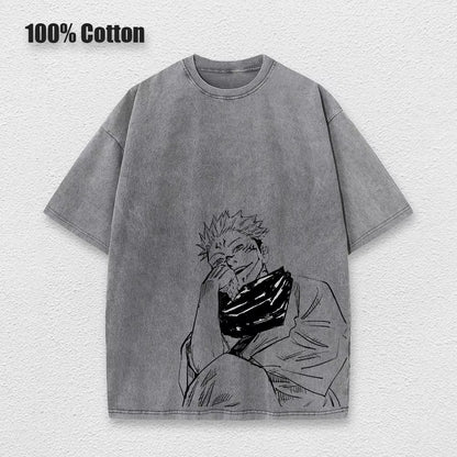 Vintage Jujutsu Kaisen Washed T-Shirt