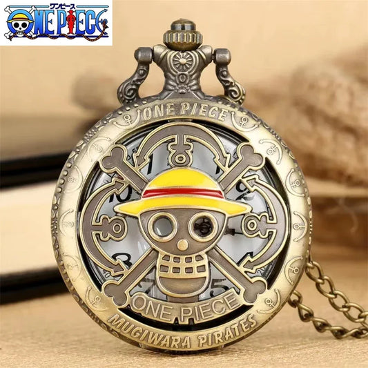 One Piece Vintage Bronze Pocket Watch