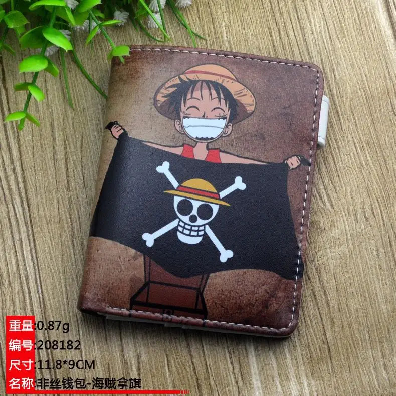 One Piece Luffy PU Leather RFID Wallet