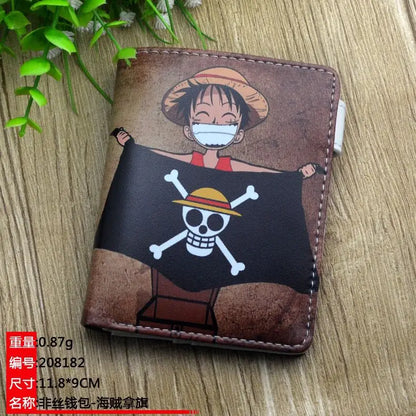 One Piece Luffy PU Leather RFID Wallet