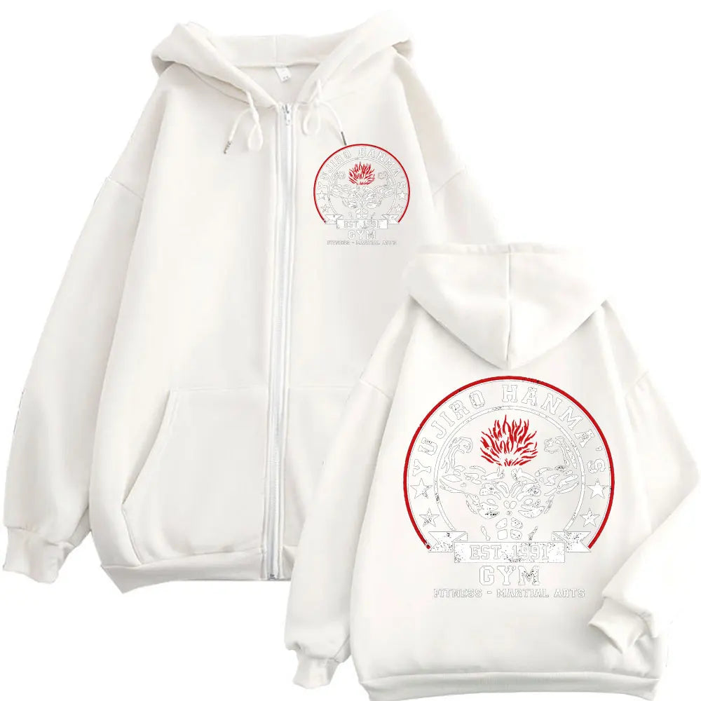 Yujiro Hanma Zip-Up Hoodie