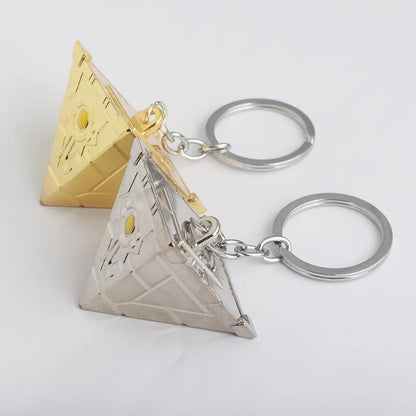 Yu-Gi-Oh Millennium Puzzle Keychain