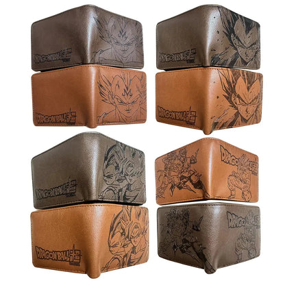 Dragon Ball Goku Embossed Short Wallet