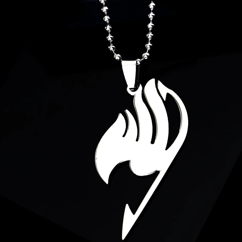 Fairy Tail Steel Pendant Necklace