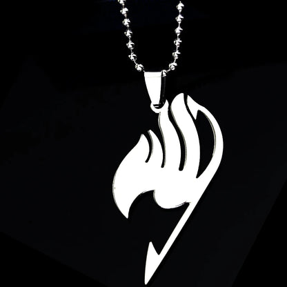 Fairy Tail Steel Pendant Necklace
