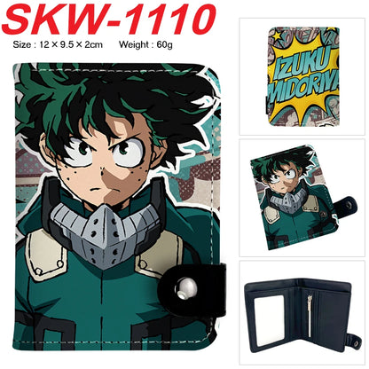 My Hero Academia Compact Button Wallet