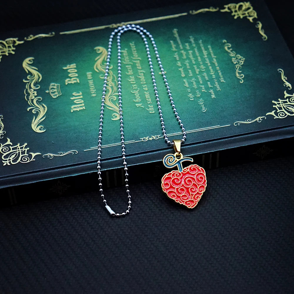 Devil Fruit Pendant Necklace – Ace, Law & More