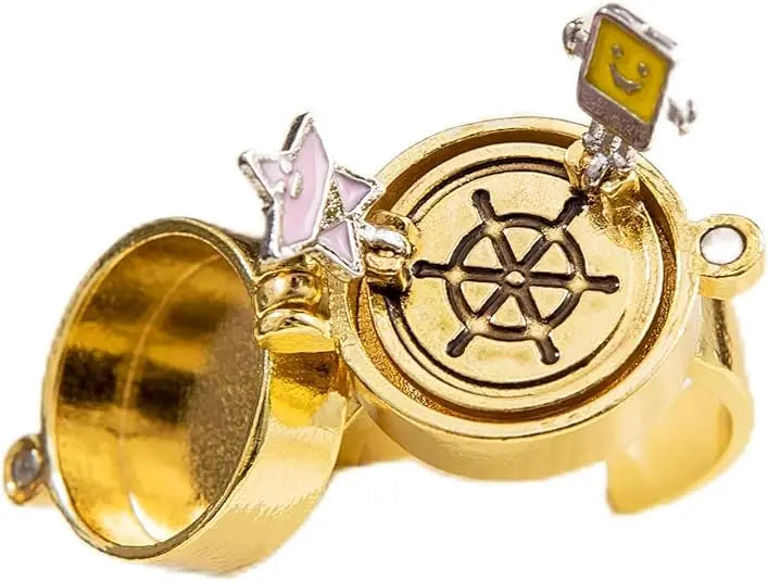 Magnetic BFF Rotating Rings – One Piece Best Friend Set
