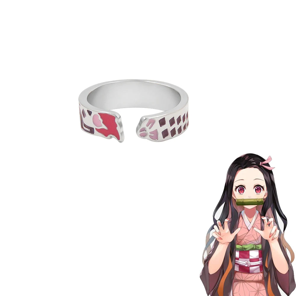 Demon Slayer Enamel Ring – Kimetsu No Yaiba