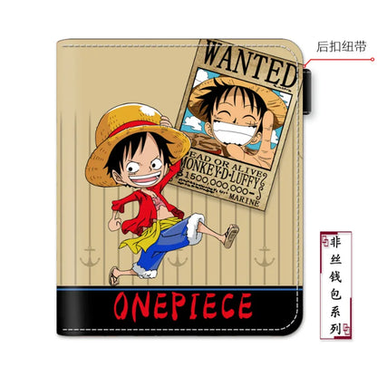 One Piece Luffy PU Leather RFID Wallet